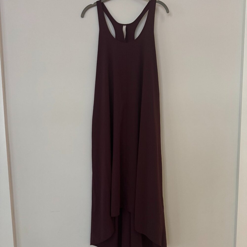 Athleta Presidio Traveler Maxi Dress XS - Burgundy